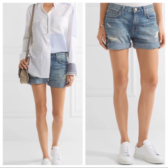 current elliott boyfriend shorts